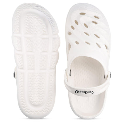Men's Clogs  - WC8732 White