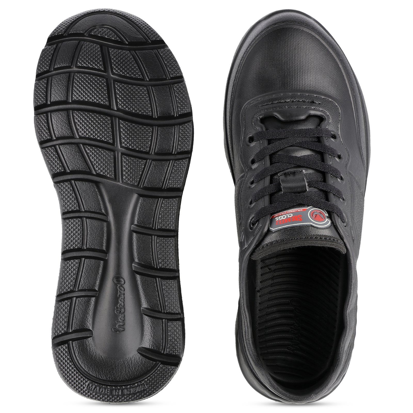 SNEAKEEZ Men's Rain Shoes - WC8806 Black