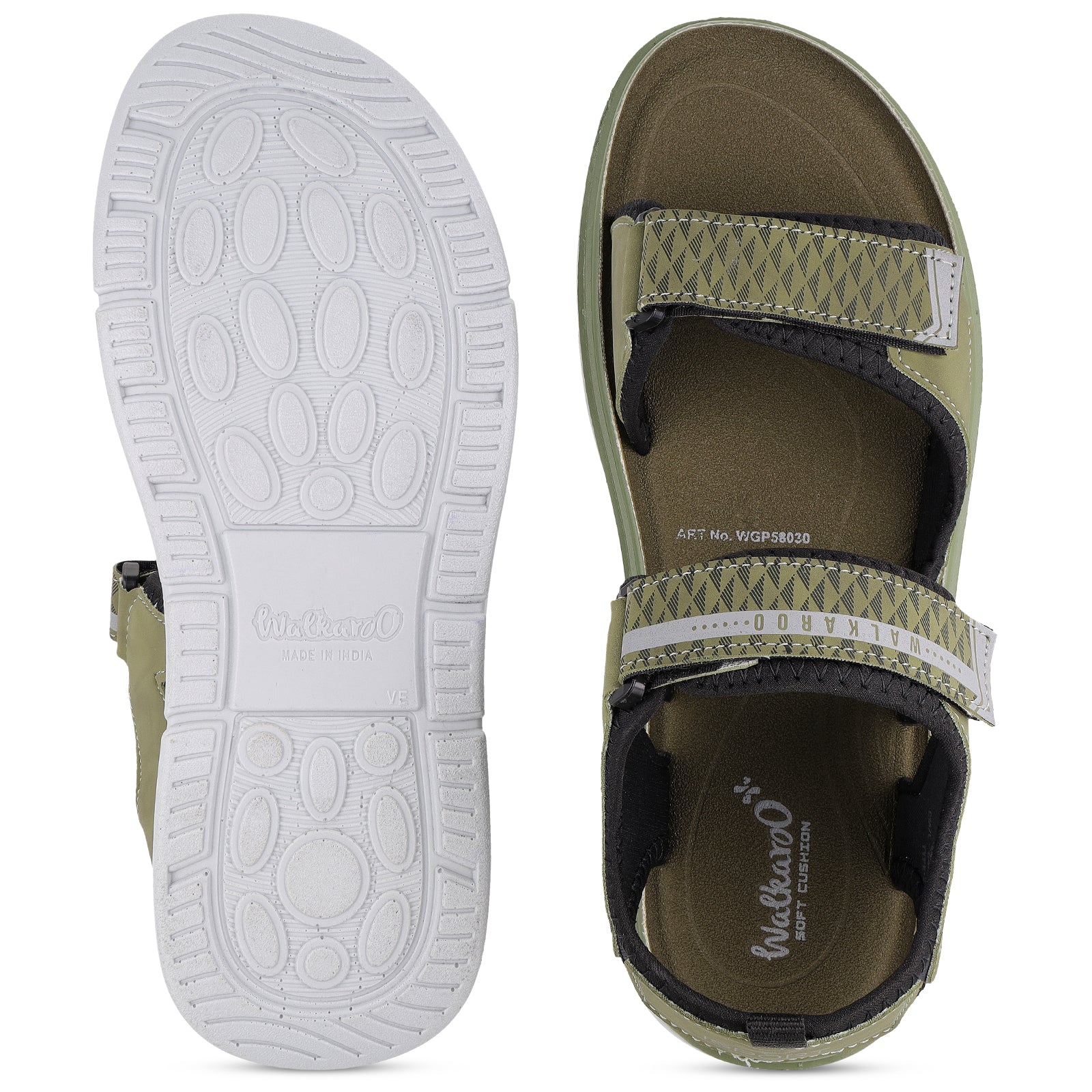 Men's Daily Wear Sports Sandals - WGP58030 Sage Green