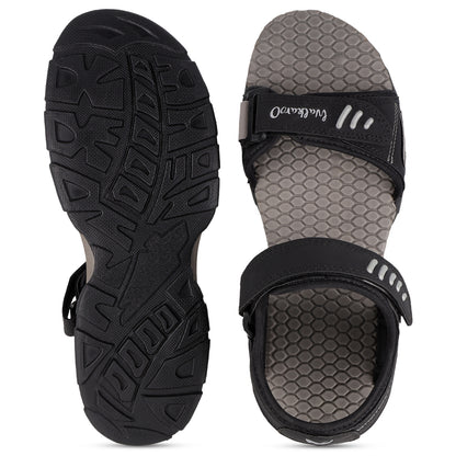 Men's Sports Sandal  - WC4409 Black Grey