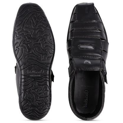 Men's  Roman Sandals - WG5840 Black