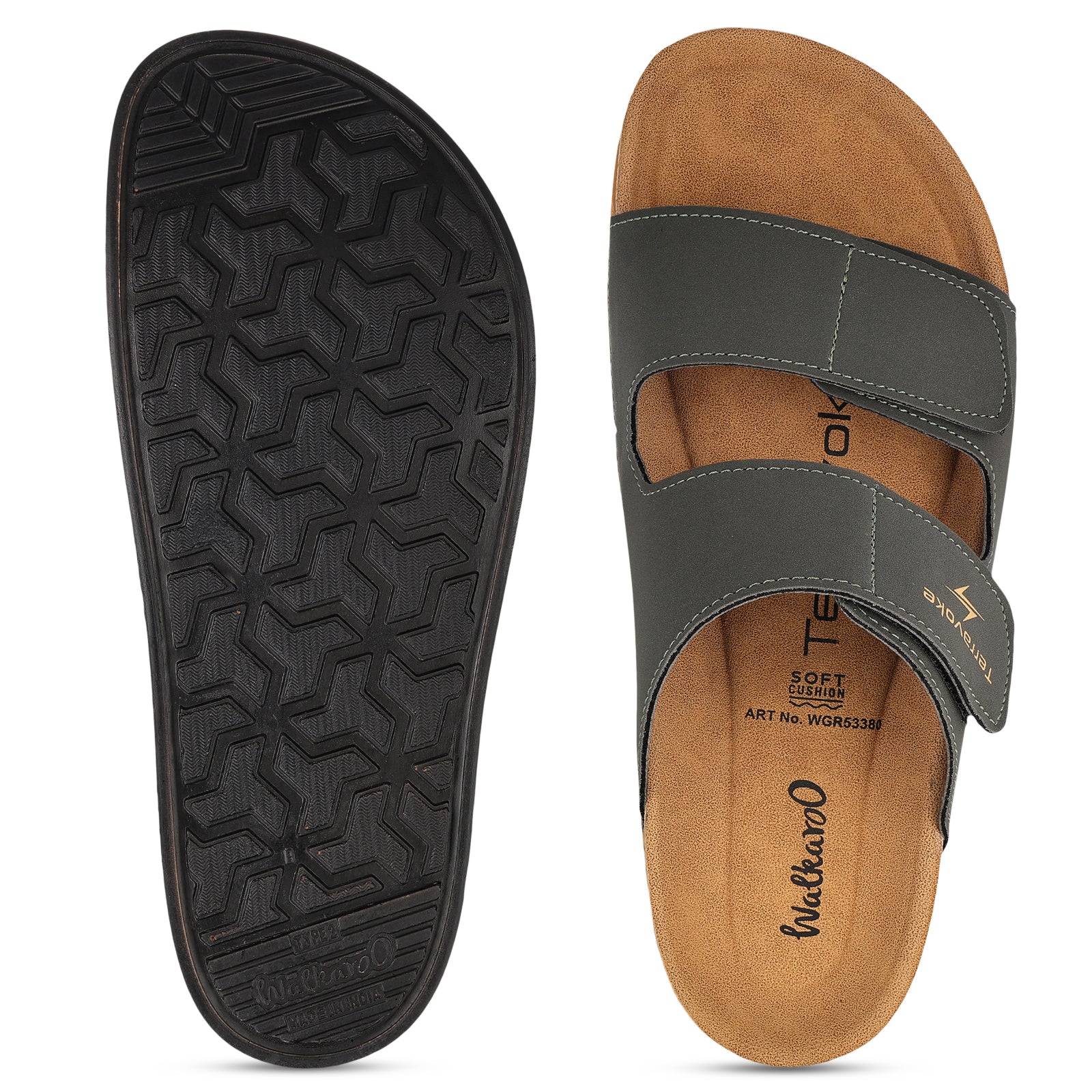 Men's Daily Wear Sandals - WGR53380 Olive
