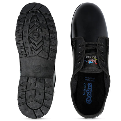 Walkaroo Kids School Shoes - WV521 Black - Walkaroo Footwear