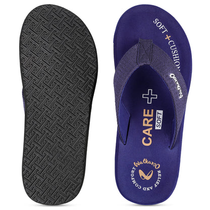 Men's Care Plus Flip-Flop  - WH3816 Navy Blue