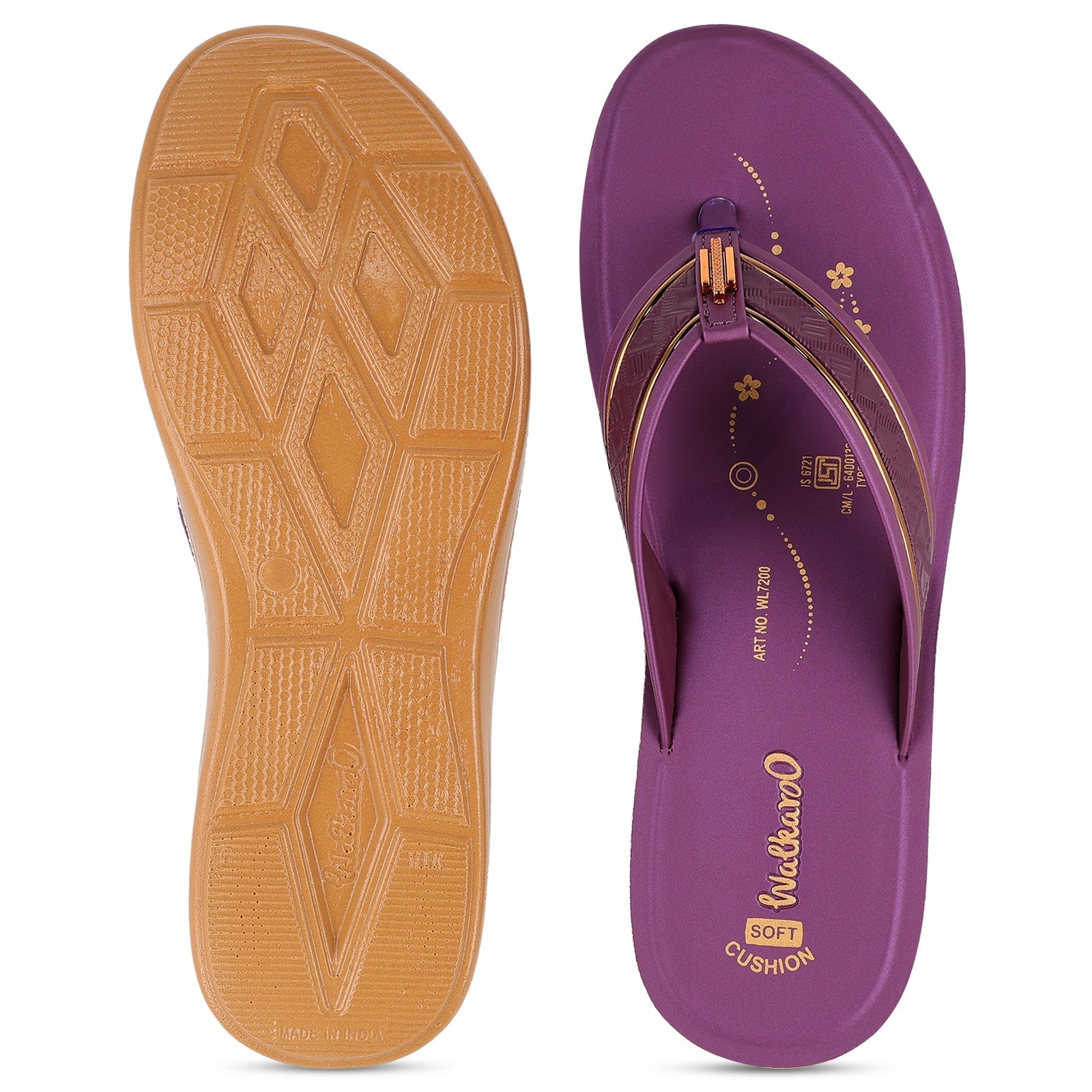Women's Daily wear Sandal - WL7200 Plum