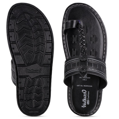 Men's Daily Wear Sandals - WGR53346 Black