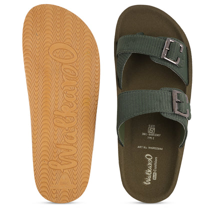 Men's Daily Wear Sandals - WGR53044 Olive