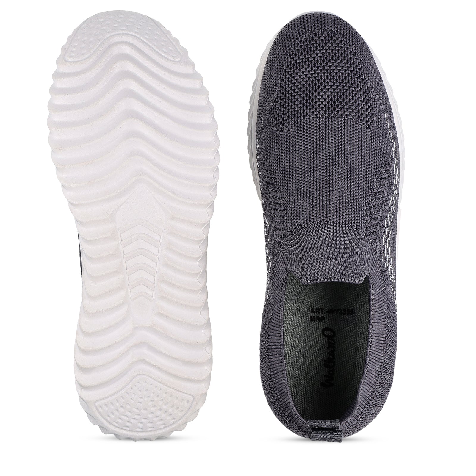 Women's Slip-on Casual Shoes - WY3355 Grey