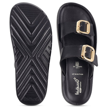 Women's Daily Wear Sandals - WLP74038 Black