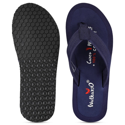 Men's Care Plus Flip-Flop  - WH3810 Navy Blue