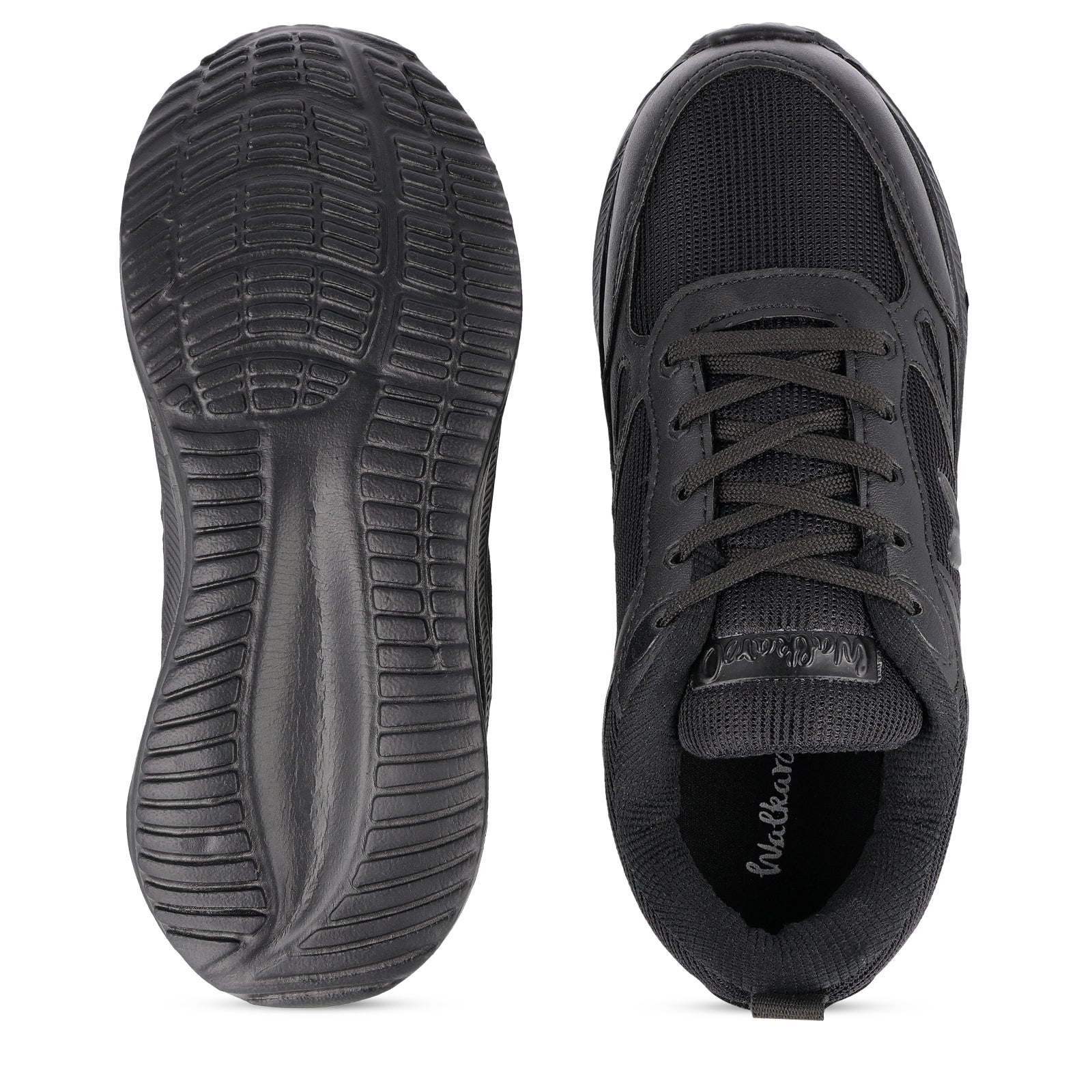 Boy's Lace-up Sports Shoe - WS3093 Black