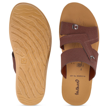 Men's Daily Wear Sandals - WGR53136 Brown