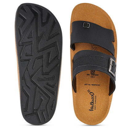 Men's Daily Wear Comfort Sandals - WGP53187 Black