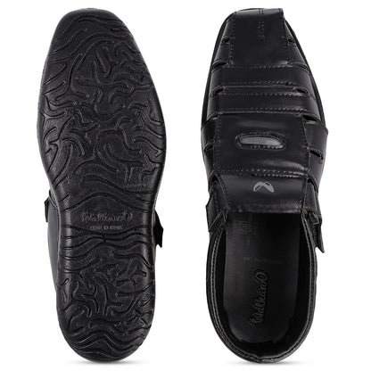 Men's  Roman Sandals - WG5840 Black