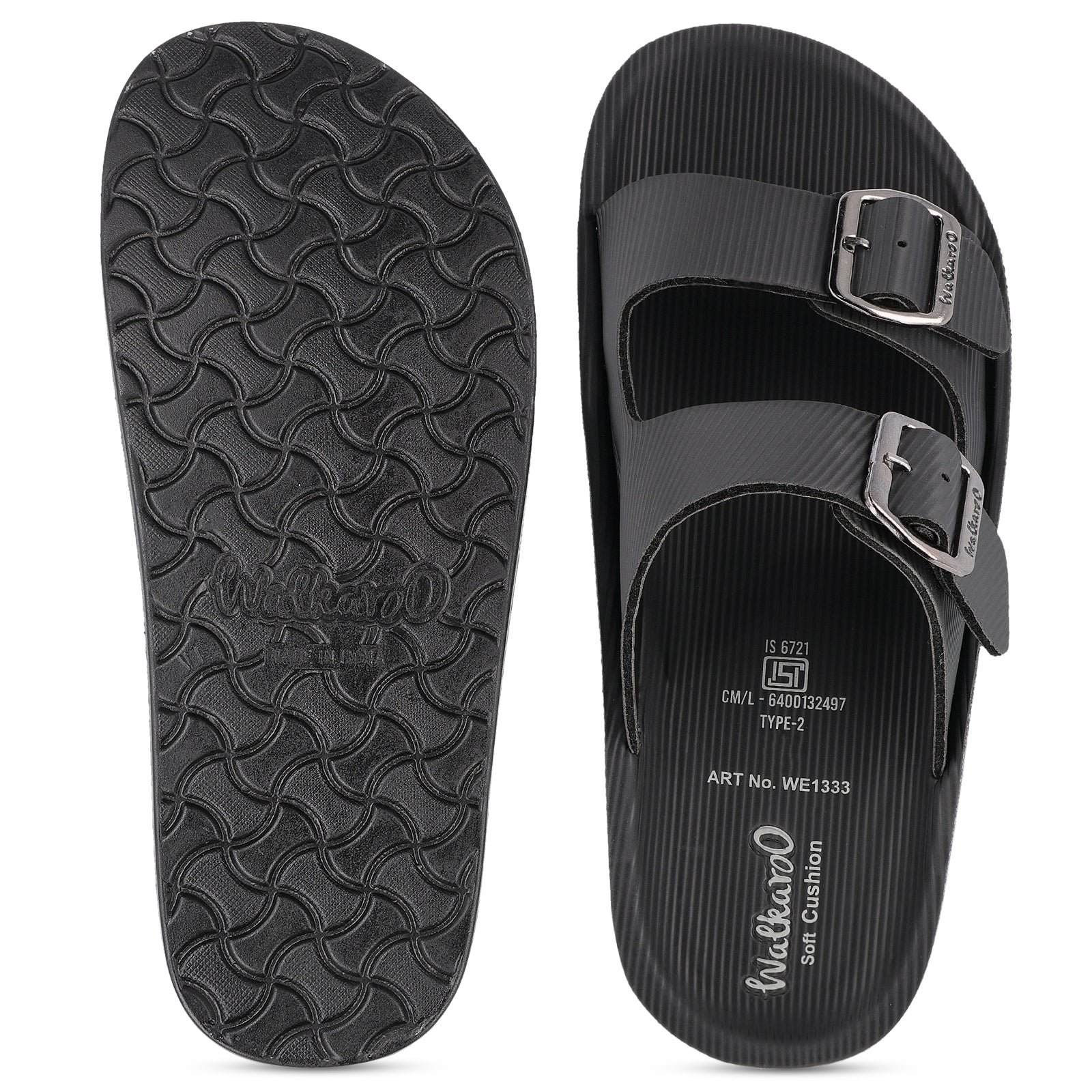 Men's Daily Wear Comfort Sandals - WE1333 Linx Black