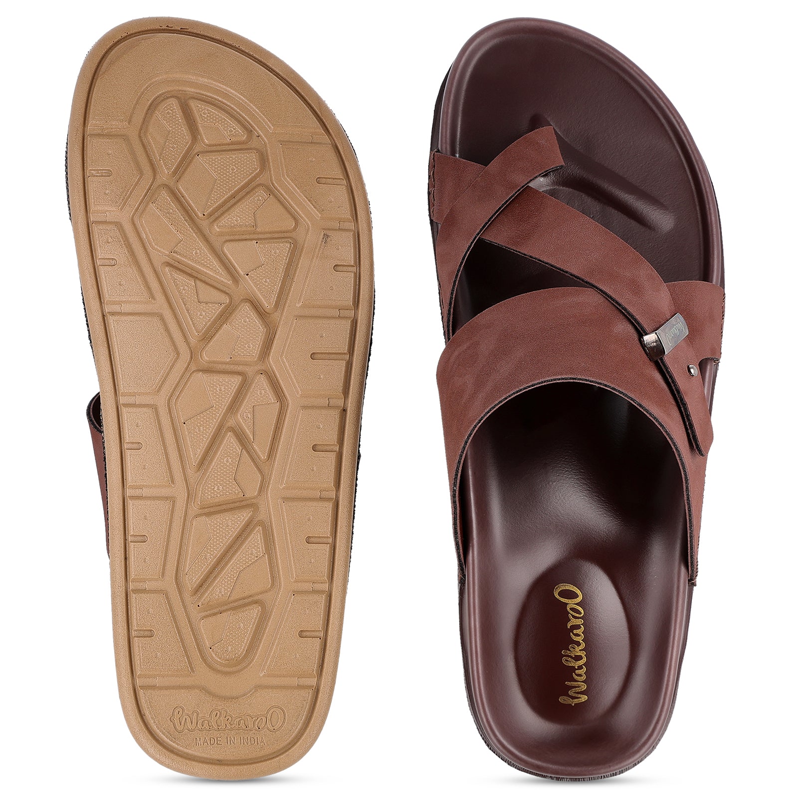 Men's Daily Wear Comfort Sandals - WGP53190 Brown