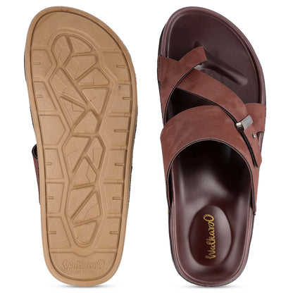 Men's Daily Wear Comfort Sandals - WGP53190 Brown