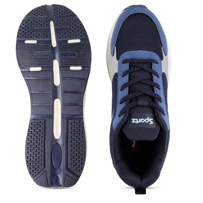 Men's Lace-up Sports Shoes - SGE24010 Navy Blue