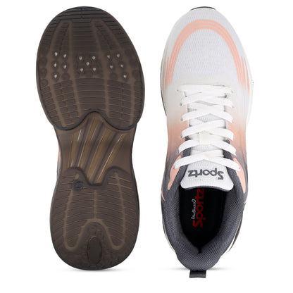 RULER Men's Lace-up Sports Shoe - WS9157 Black Orange