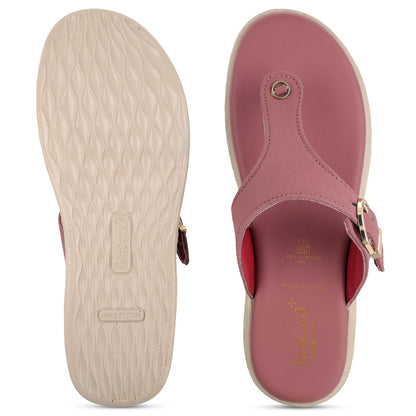 Women's Daily Wear Sandals - WLP71234 Dusty Rose