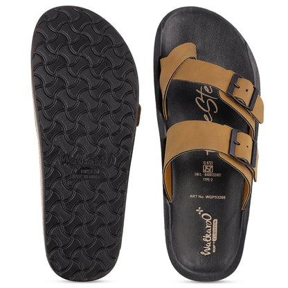 Men's Daily Wear Comfort Sandals - WGP53208 Cedar Tan