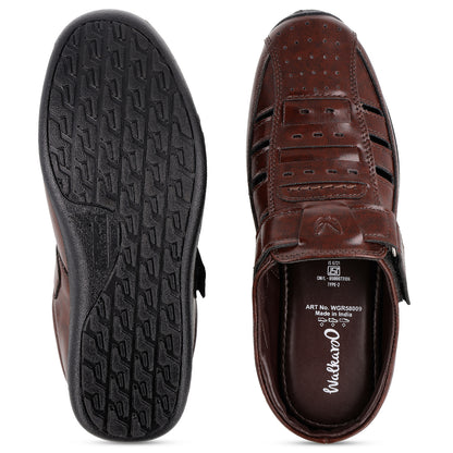 Men's  Roman Sandals - WGR58009 Brown