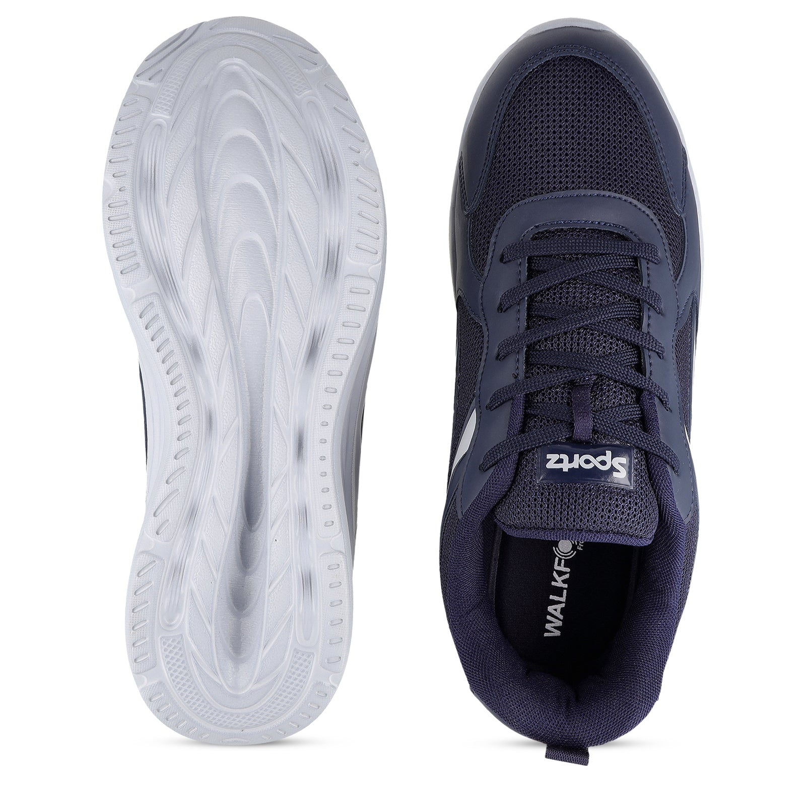 Men's Lace-up Sports Shoe - WS9628 Navy Blue