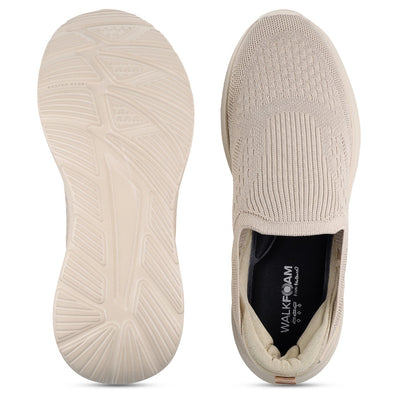 Men's Slip-On Sports Shoe -ONG97011 Beige