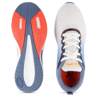 Men's Lace-up Sports Shoes - WS97545 Blue Orange