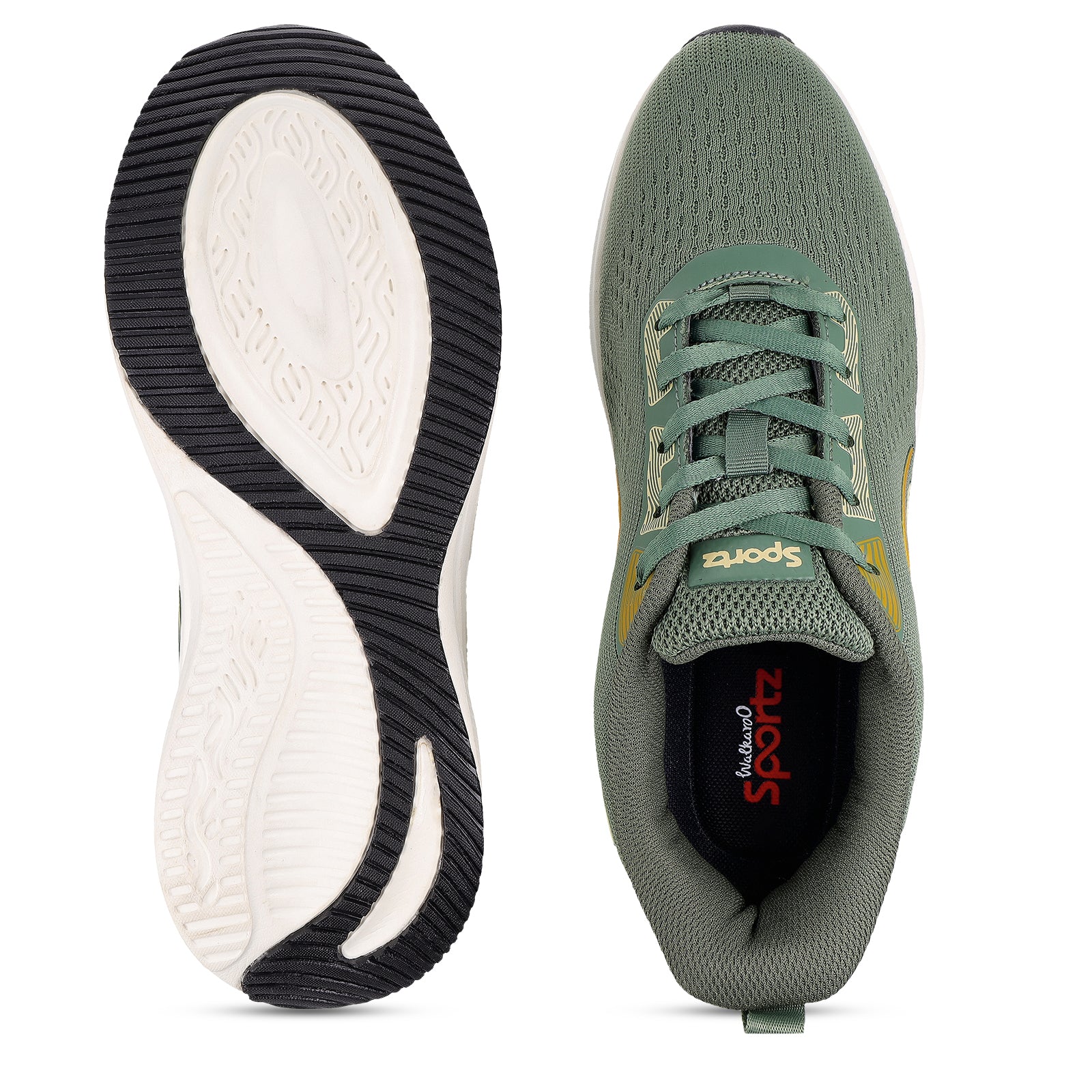 Men's Lace-up Sports Shoe - SGE21009 Olive