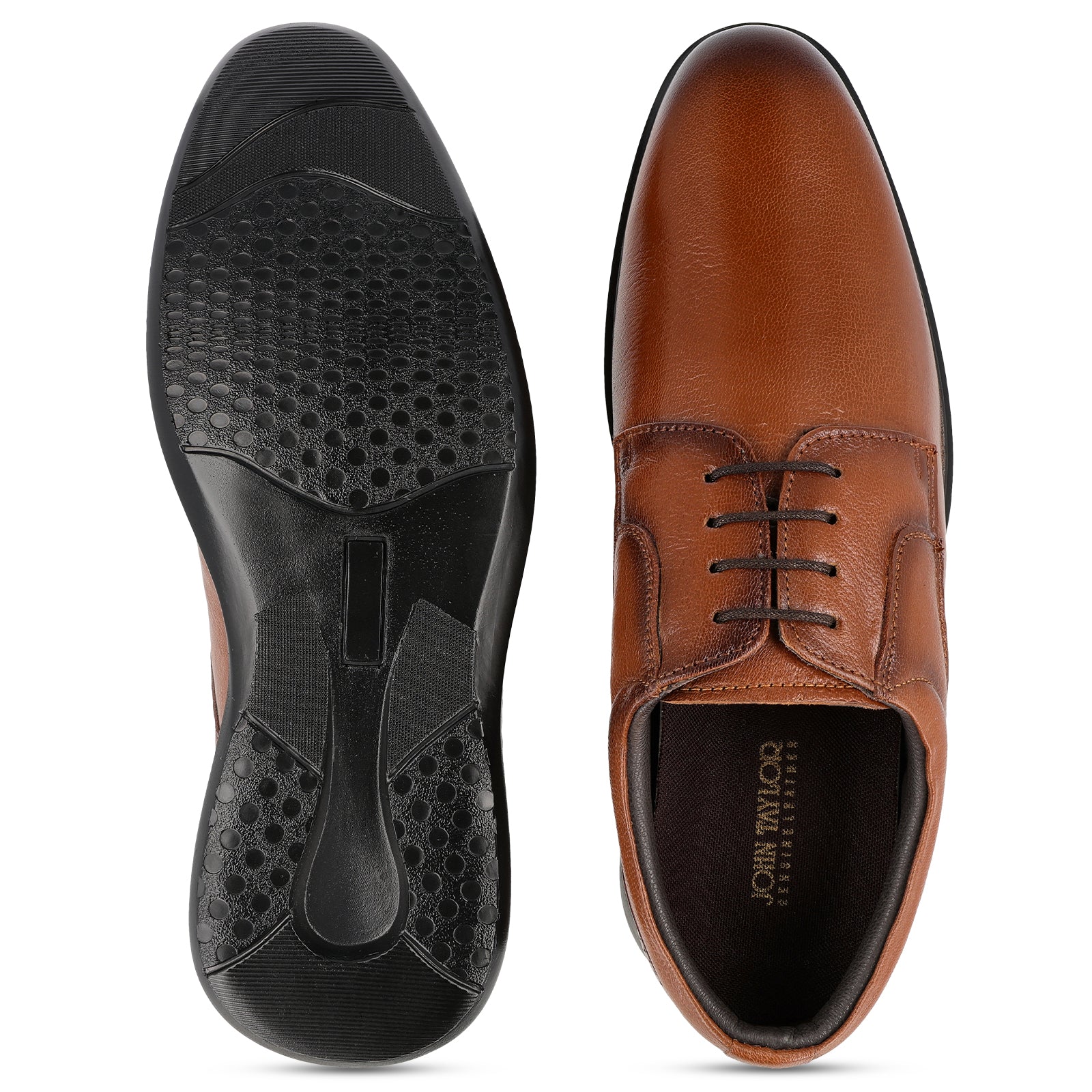 JOHN TAYLOR Men's Leather Formal Shoe - JT97512 Tan