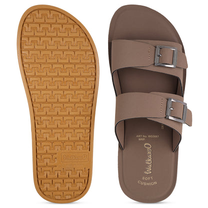 Men's Daily Wear Sandals  - WG5661 Camel