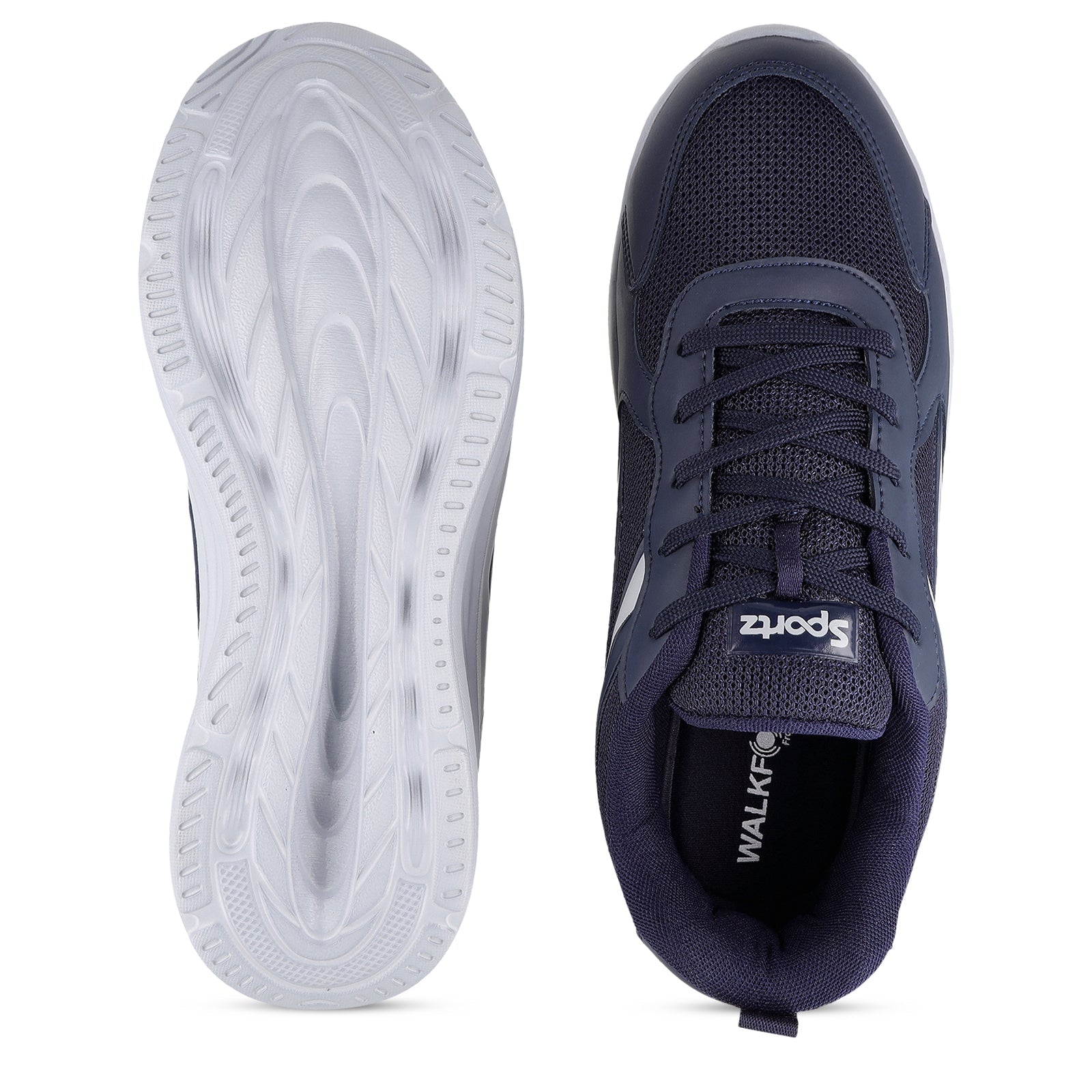 Men's Lace-up Sports Shoe - WS9628 Navy Blue