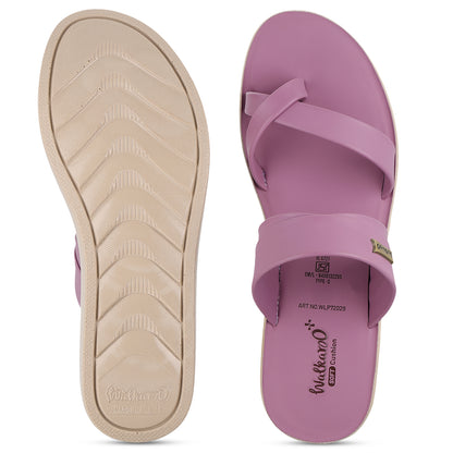 Women's Wedge Heel Sandals  - WLP72029 Mauve