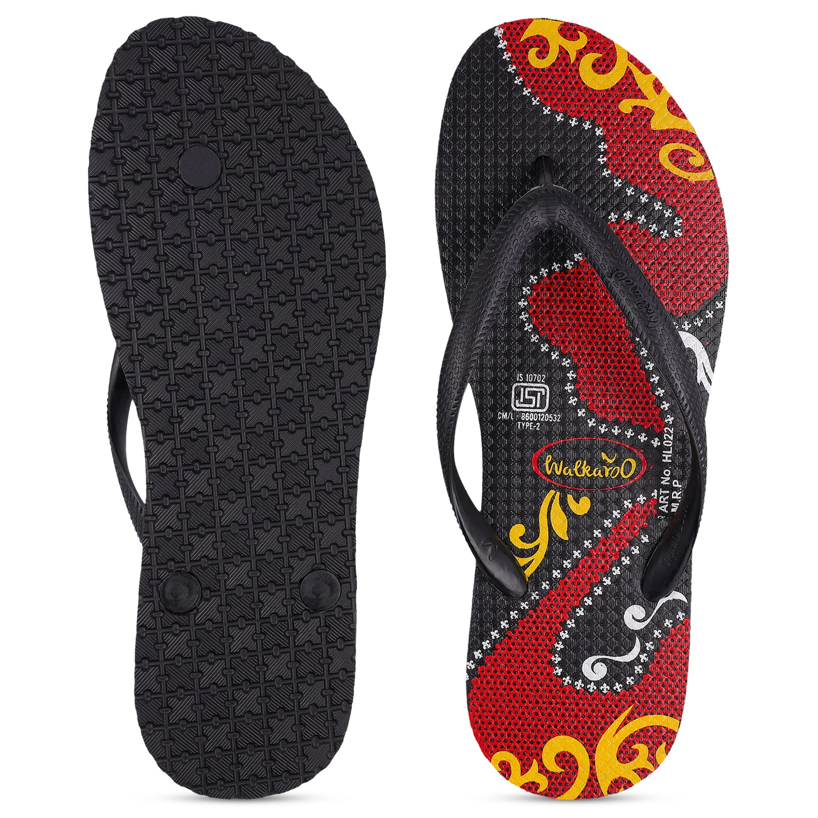 Women's Hawai Slippers - HL022 Black