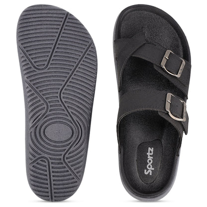 Men's Daily Wear Comfort Sandals - WC4483 Black