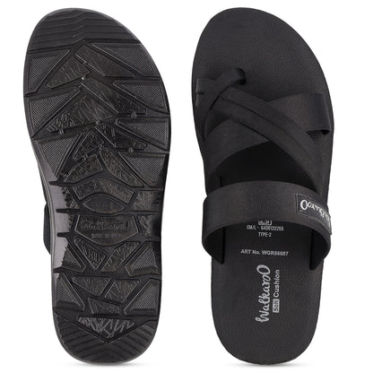 Men's Daily Wear Sandals - WGR56687 Black