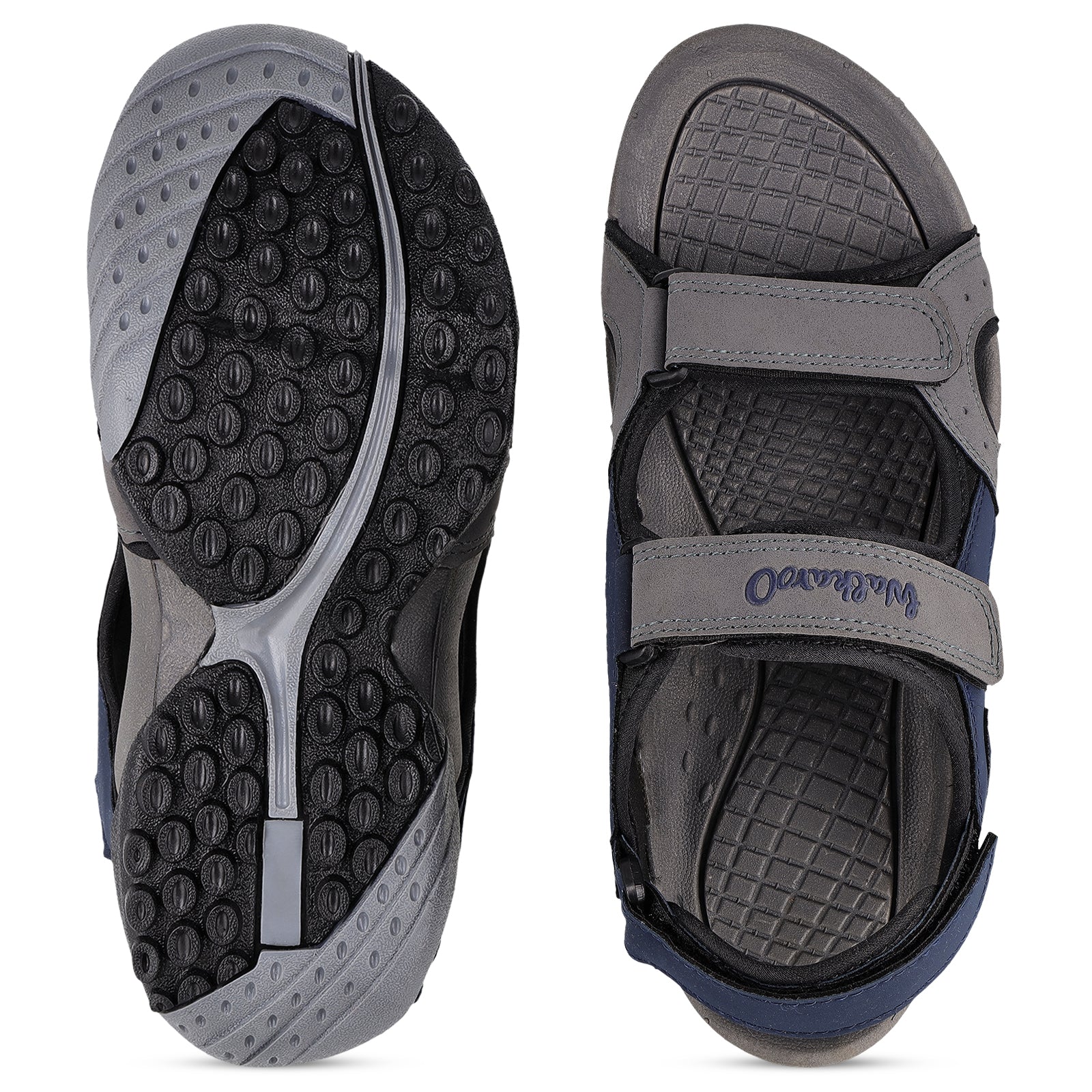 Men's Sports Sandals - WC4455 NavyBlue Grey
