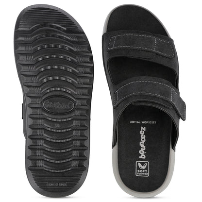 Men's Daily Wear Comfort Sandals - WGP53283 Black