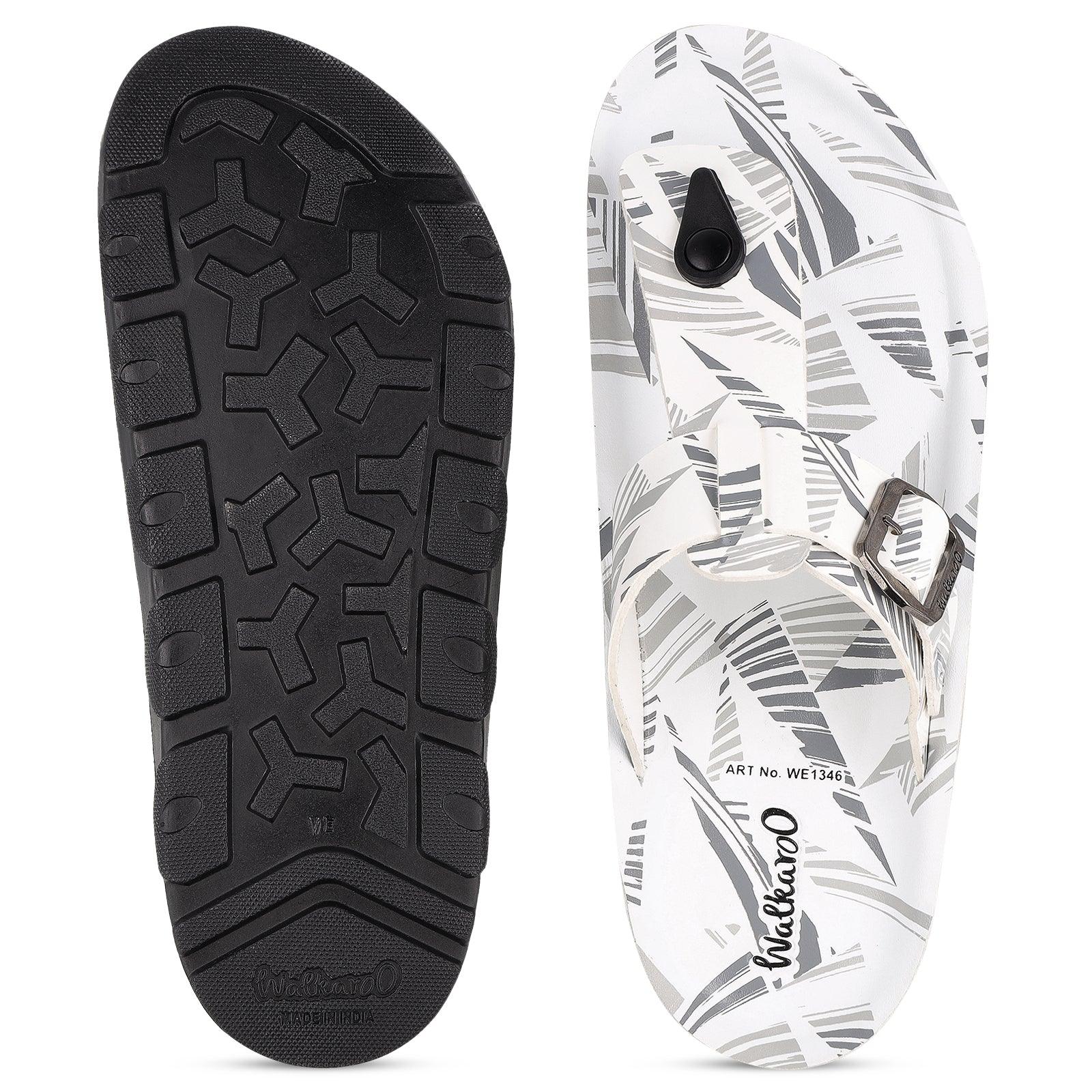 Men's Daily Wear Sandals  - WE1346 White