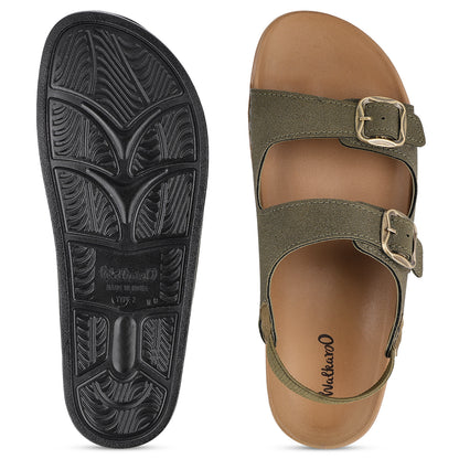 Women's Daily Wear Comfort Sandals - WE2902 Olive
