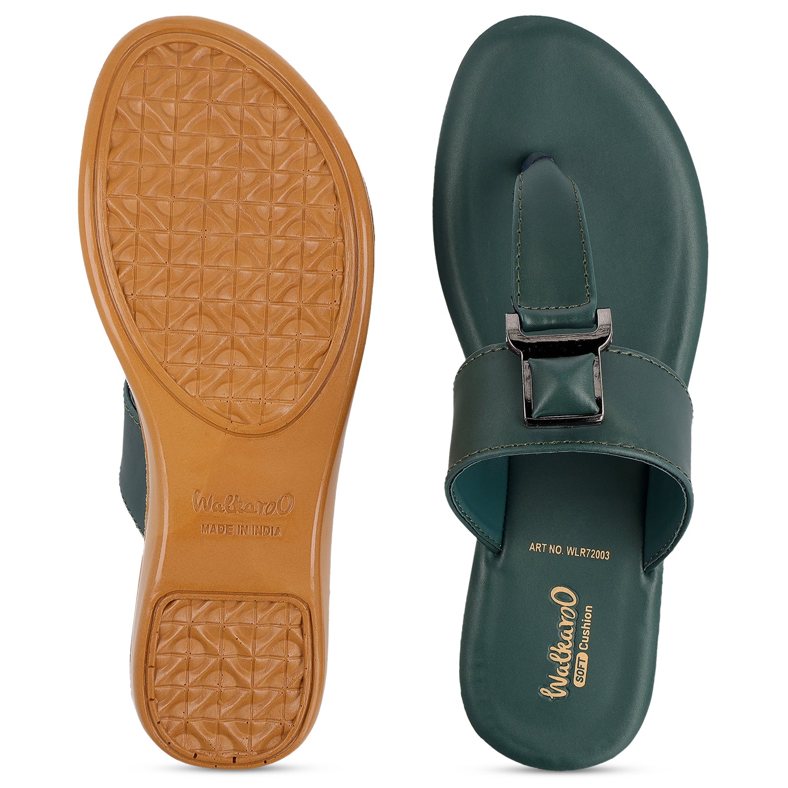 Women's Daily Wear Sandal  - WLR72003 Green