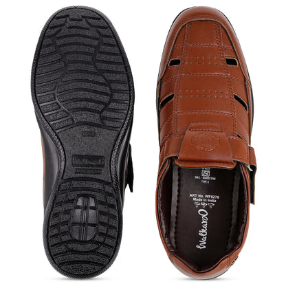 Men's  Roman Sandals - WF6270 Dark Tan