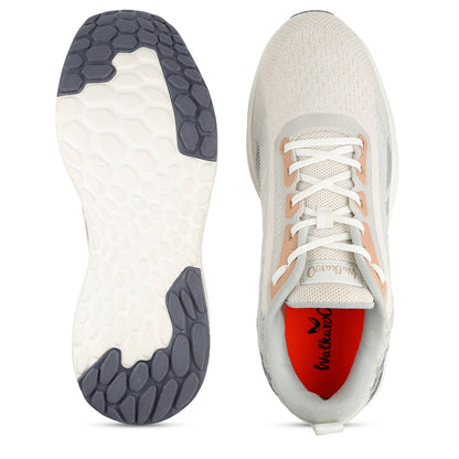 Men's Lace-up Sports Shoes - WS9110 Grey Beige