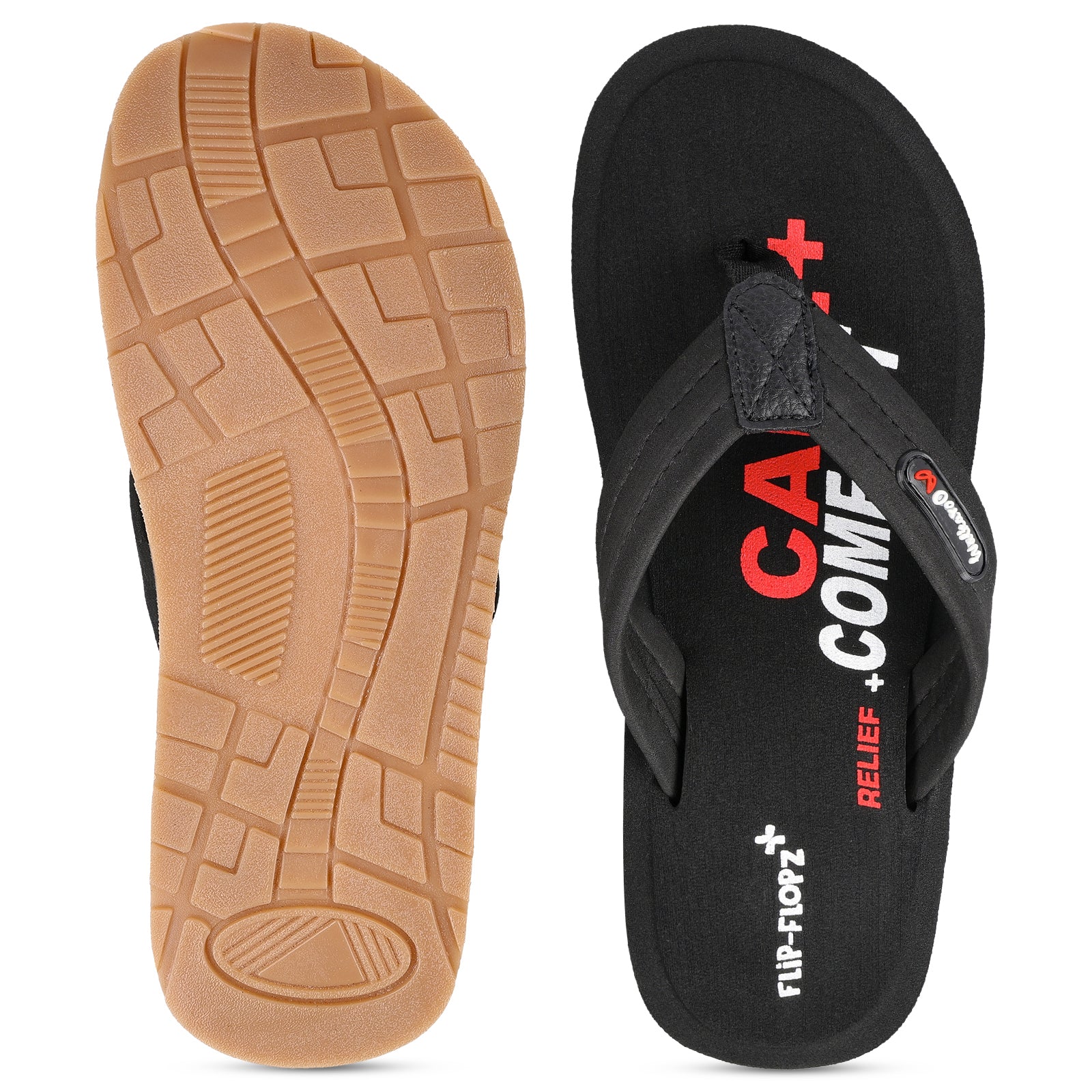 Men's Care Plus Flip-Flop  - WE3811 Black