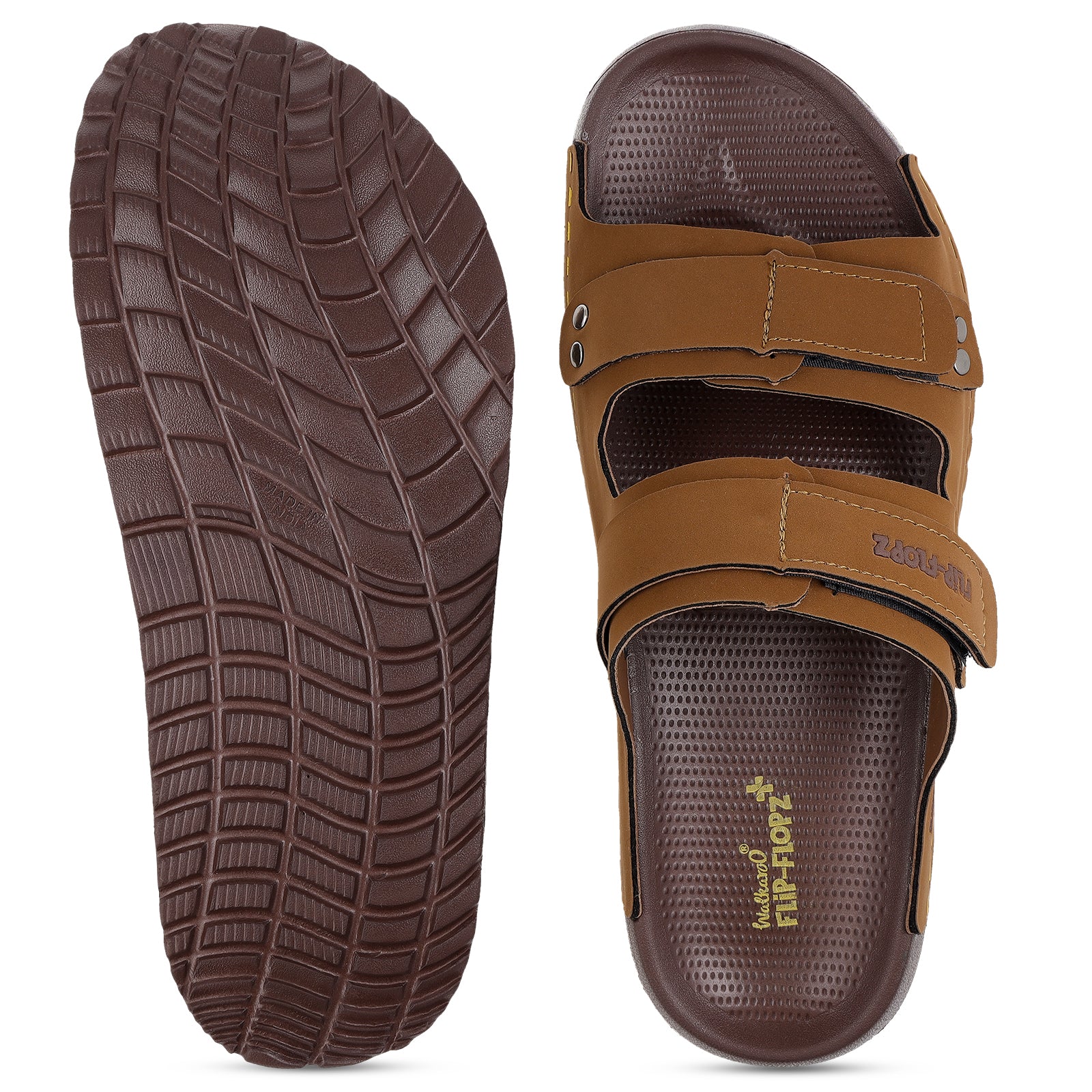 Men's Daily Wear Sandals - FGP45001 Brown Tan