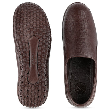 Men's Slip-On Rain Shoes - WC4703 Brown