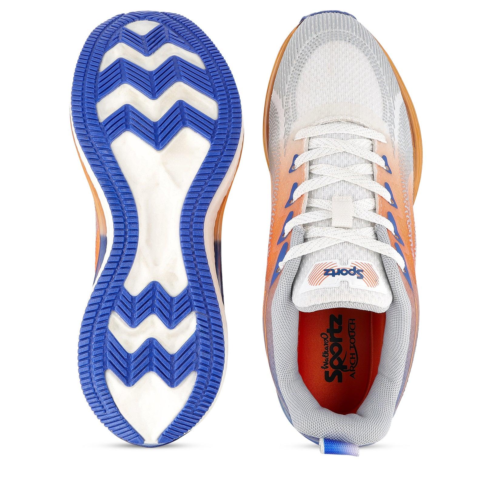 HYFLEX Men's Lace-up Sports Shoe - WS9150 Blue Orange