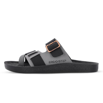 Men's Daily Wear Comfort Sandals - WGR53163 Black Grey