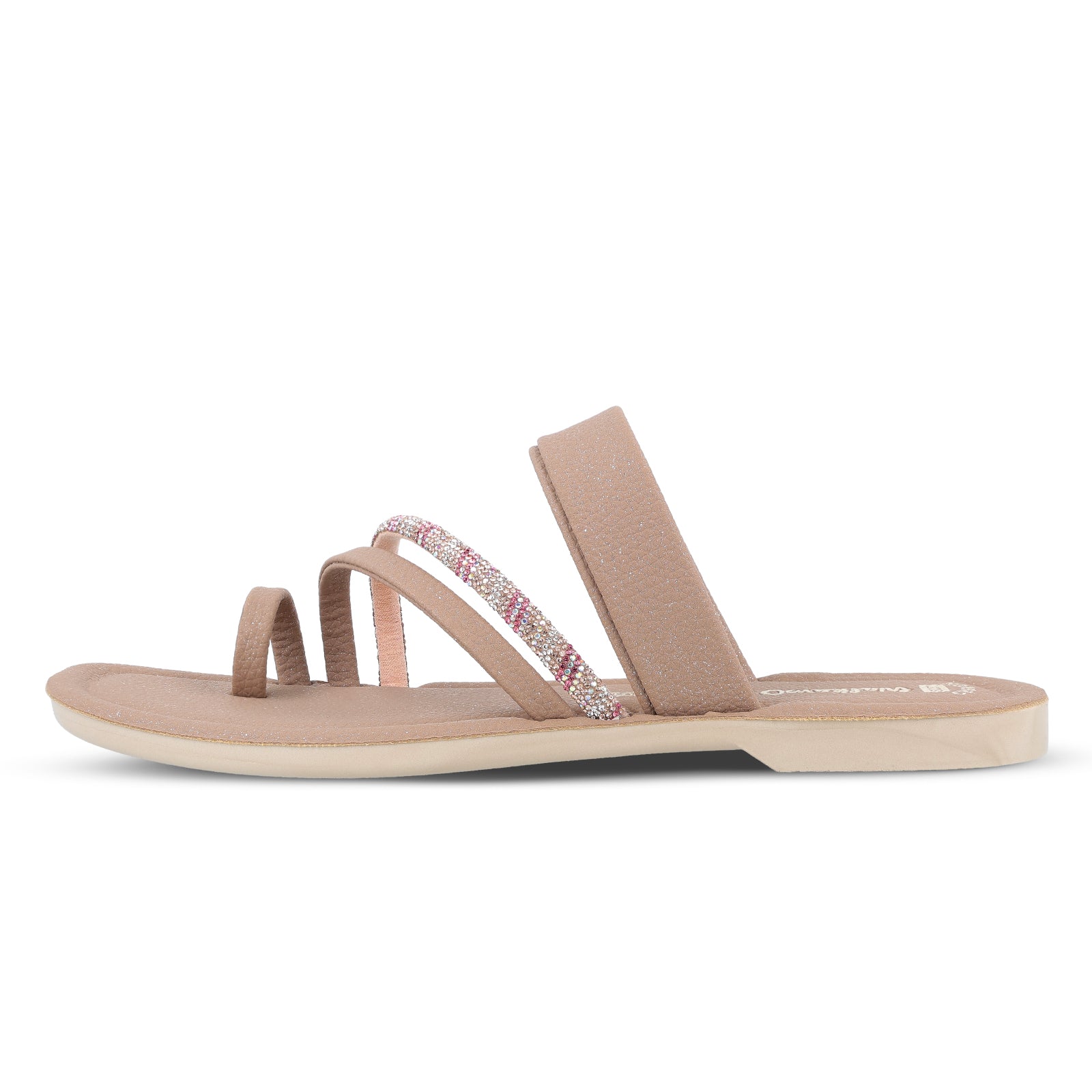 Women's Daily Wear Sandals - WLR72026 Greige